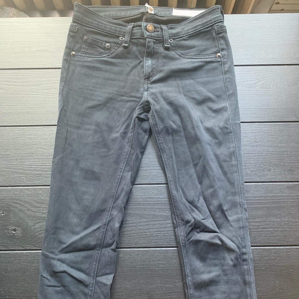 Rag & Bone Skinny Black Leggings